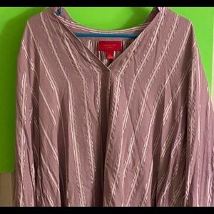Women’s Jennifer Lopez Striped Career Blouse